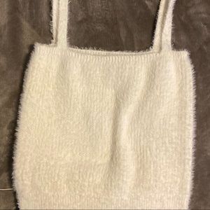 Size s white crop top